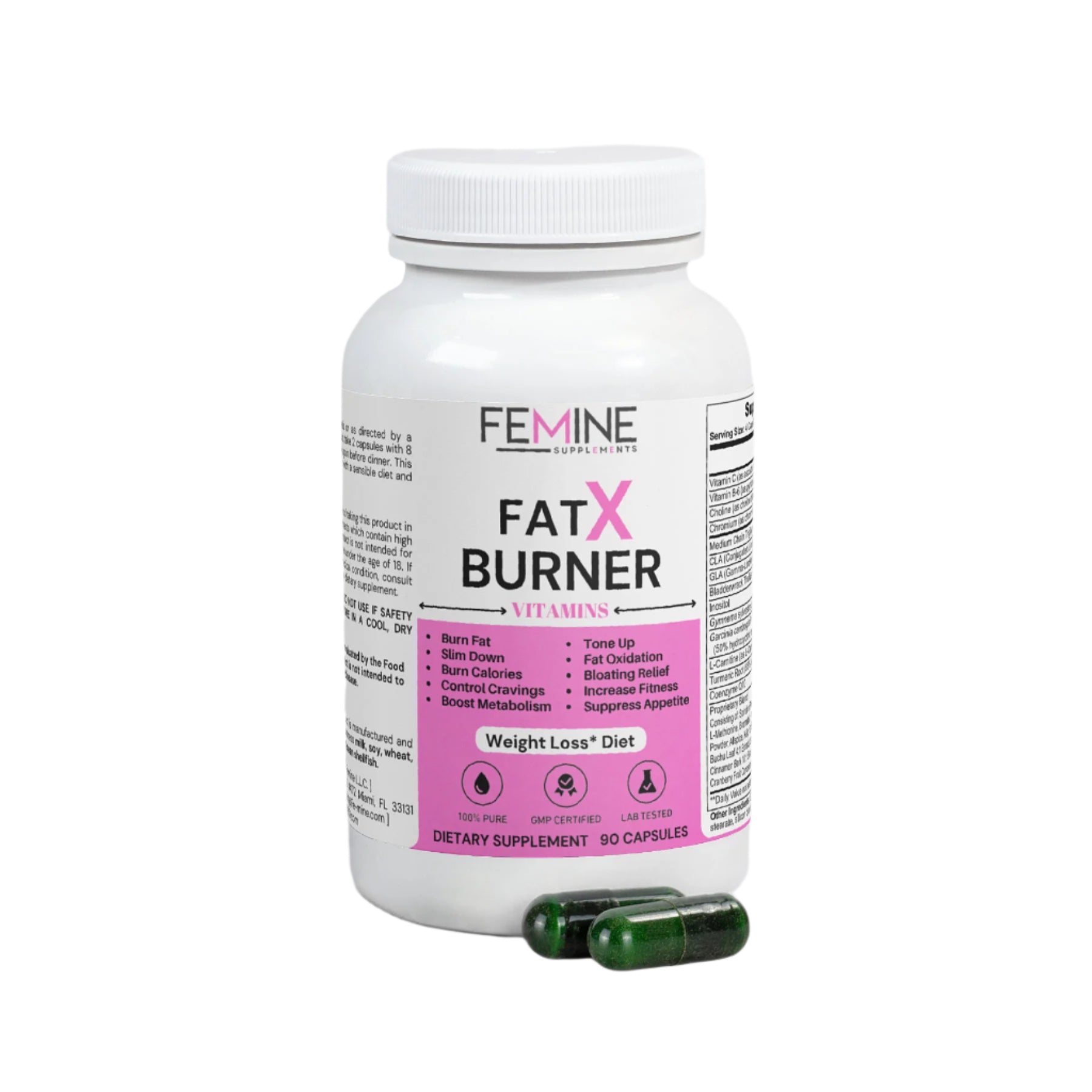 Femine Vitamin Supplement Capsules Fat Burner X Weight 
Loss Diet Pills Google Facebook Tik tok Twitter Instagram 
Viral Trending Trend 