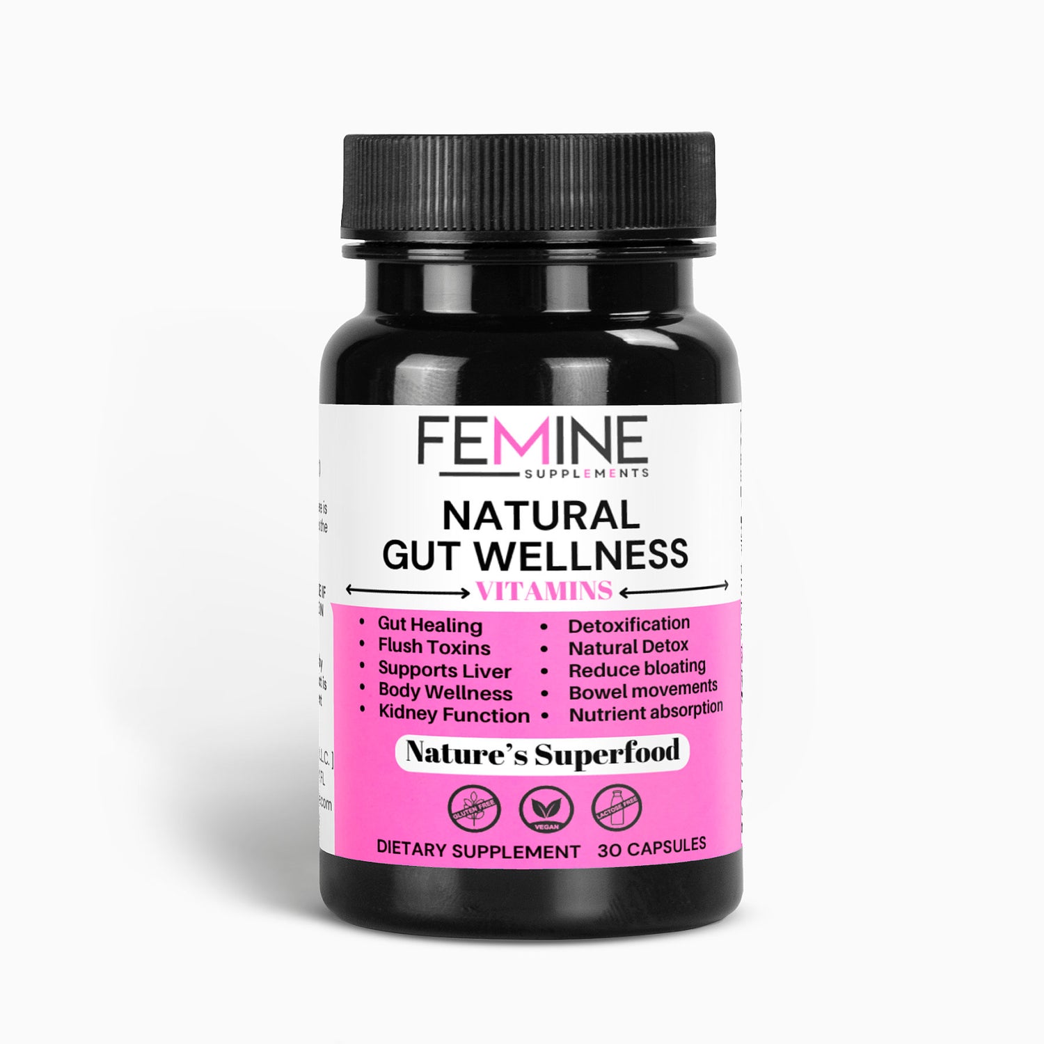 Femine Vitamin Supplements Capsules Natural Gut Wellness Weight Loss Herbal Supplement 
Google Facebook Tik tok Twitter Instagram 
Viral Trending Trend